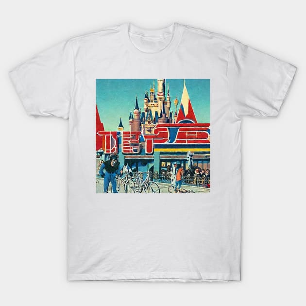 Retro Magic Kingdom (that never was) T-Shirt by Prints Charming